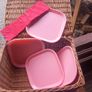 Picnic set with plastic cups bowls plates cutlery, D18 Image 3