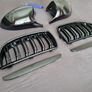 BMW E90 / E91 Pre-Lci Kidney Grilles & Mirror Covers Set Brand New Image 4