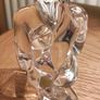 TOWLE Nud Women Figurine Full Lead Crystal Vintage Art Glass PAPERWEIGHT Image 5