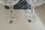 Pair filter crystal candleholders