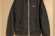 SuperDry Grey Zip Up Jumper