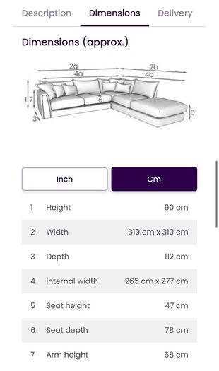DFS Corner Couch