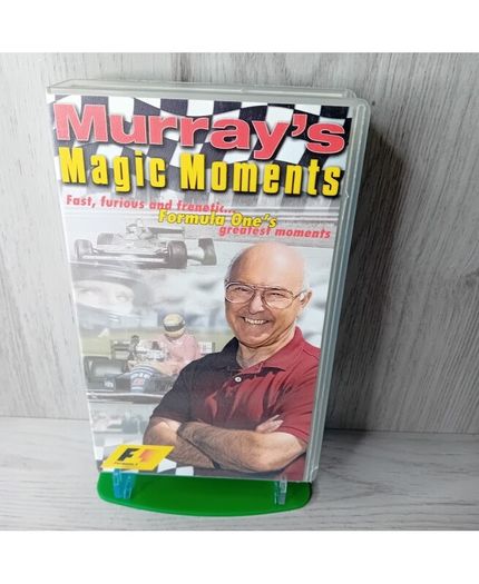 Murrays Magic Moments Formula Ones Greatest Vhs Tape - Rare Retro Movie