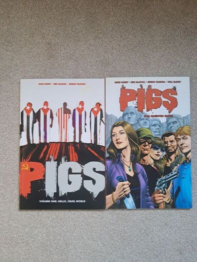 Graphic novels. Pigs volume 1 & 2 tpb