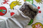 Luxury Faux Fur Christmas Stocking