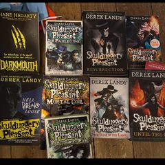 9 Skulduggery Pleasant books