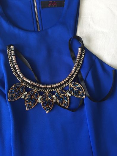 Cobalt occasion wear dress