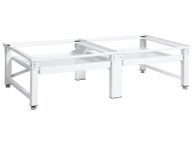 main image for ad Washing and Drying Machine Pedestal with Pull-out Shelves White