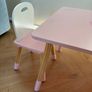 Children's wooden table & chairs Image 2