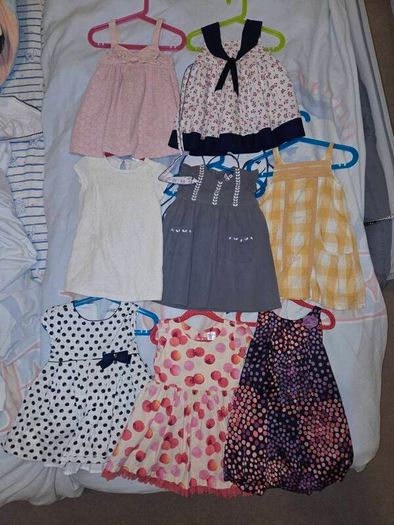 Bundle of 15 girl's Dresses size 2 yo