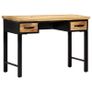 Writing Table 110x50x76 cm Solid Mango Wood Image 9