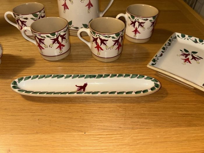 Nicholas Mosse Fuchsia Coffee Set