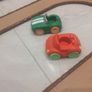 Happylands dirt track and 2 cars Image 2