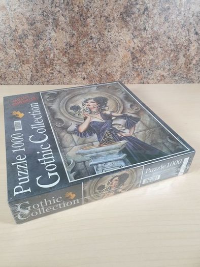 Clementoni Gothic collection 1000 piece jigsaw puzzle  BLACK ROSE  brand new sealed