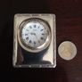 Small sterling silver clock Image 3