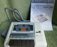 Commodore 64 computer cassette player (not tested)