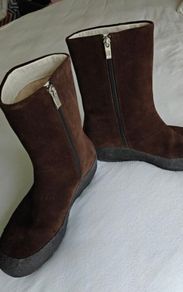 Designer Bally Women's Leather Suede Boots