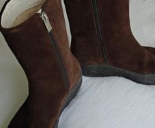 Designer Bally Women's Leather Suede Boots