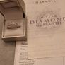 18 ct diamond ring size S Image 4