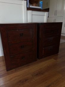 Bedside Lockers x 2