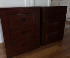 Bedside Lockers x 2