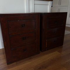Bedside Lockers x 2
