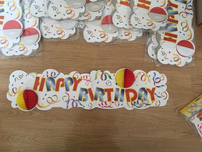 Birthday banners new 80