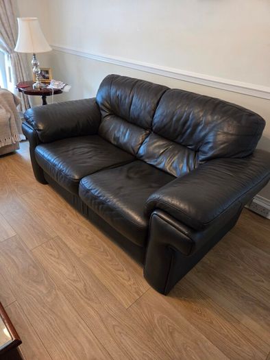 Leather couch