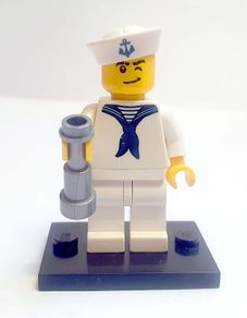 Lego CMF COL10-04: Sailor (2011) 100% Complete
