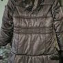 Immaculate Monsoon Girls Metallic Bronze Tiered Puffer Coat, AV Image 10