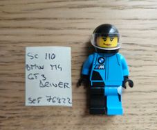 lego sc110 bmw m4 gt3 driver, set 76922