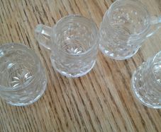 4 schnapps glasses