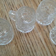 4 schnapps glasses