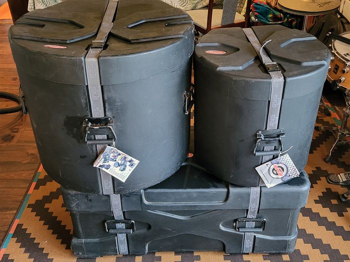 SKB Drum Cases - Complete Set (Drums + Hardware)