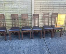 Dining room table and 6 chairs