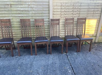 Dining room table and 6 chairs