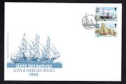 1993 Isle of Man Manx Railways and Tramways Definitive Stamps (20p &amp; 24p) Definitive Stamps  First Day Cover (FDC)