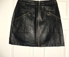 Brand NEW F&F faux leather skirt, size 8