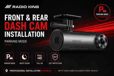 Front & Rear Dash Cam + Parking Mode Installation