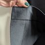 Asymetric COS cotton black dress Image 10