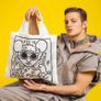 Recyclable Tote Bag Andy Mouse Keith Haring Image 4