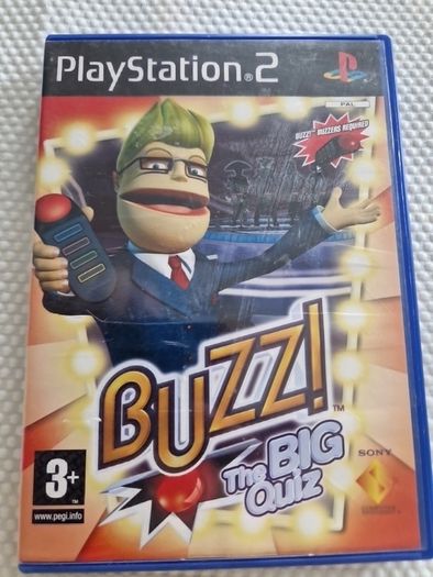 Buzz The Big Quiz PlayStation2 Ps2 Games Original