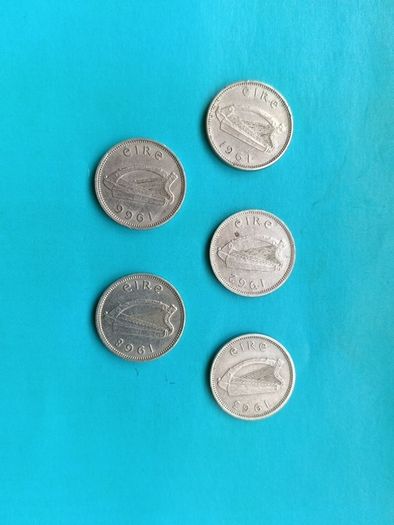 Irish 6 pence coins date run