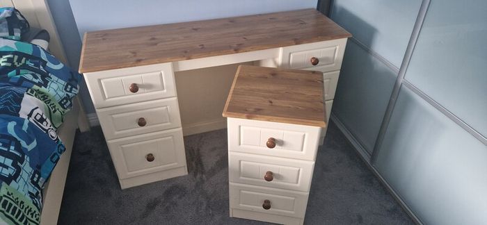 Dressing table and locker
