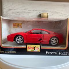 Collectable Red Ferrari F355 (1994) Special Edition 1:24 Dei Cast Metal Maisto