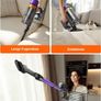 Cordless Vacuum Cleaner for Pet Hair, 1.8 L with Display, 55000Pa/620W/75Min Battery Vacuum Cleaner, Self-Standing Handle Vacuum Cleaner with Anti-Tangle Brush & Wall Charging Station Image 5