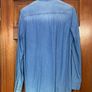 NEW Burton Menswear shirt long sleeve denim Small Image 3