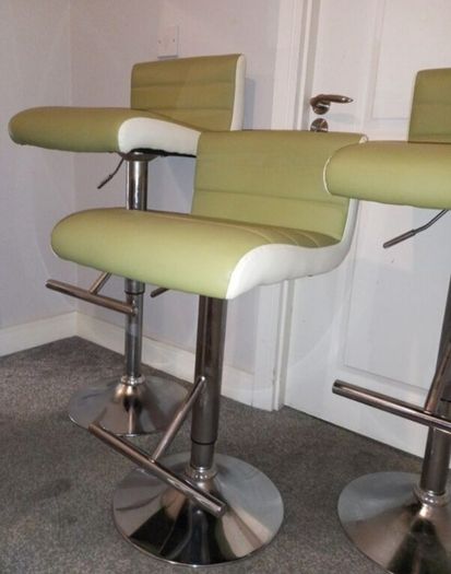 MINTY FRESH Breakfast Stools X 3