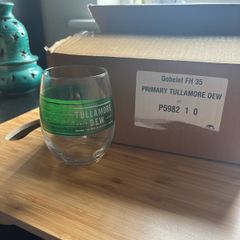 Tullamore D.E.W set of 6 water glasses