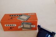 Vintage German Cenei E Box of Glass Slides with View Finder